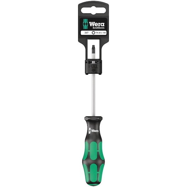 Wera 367 SB Screwdriver for TORX screws, TX 10 x 80 mm 5100060001 - main