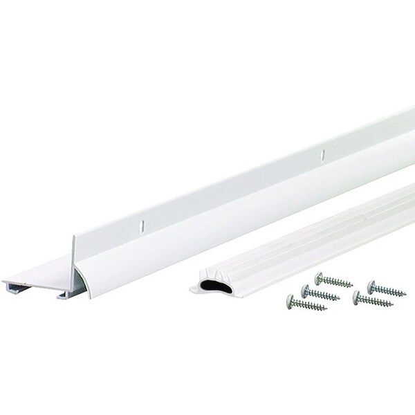 M-D Building Products Door Bottom Alum Wht 1-3/8X36 06395 - main