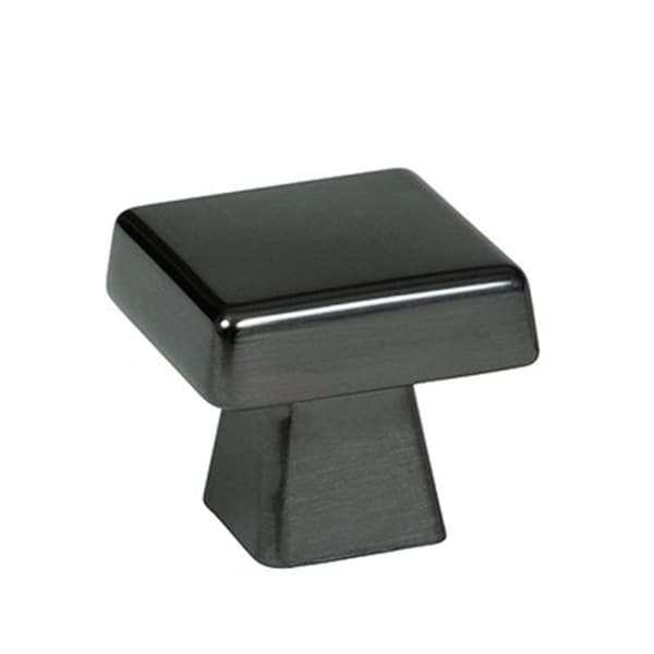 Classic Accessories Square Knob Gunmetal - 1.06 in. VE2130788 - main