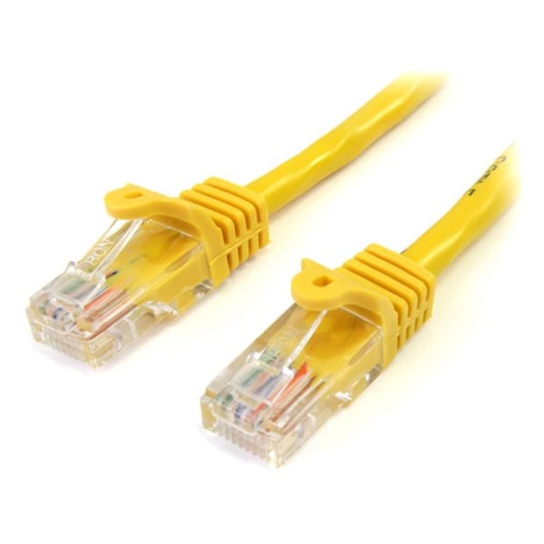 Startech.Com 25FT YELLOW SNAGLESS CAT5E PATCH CABLE 45PATCH25YL - main