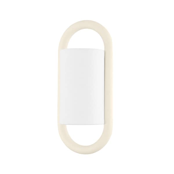 Mitzi Wynter 1 Light Wall Sconce 9.5 In. Textured Cream H652101-TCR - main