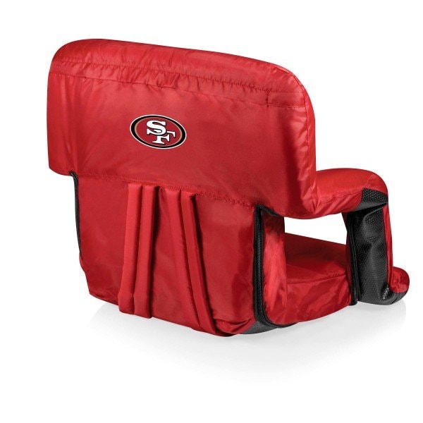 Picnic Time Family Of Brands NFL San Francisco 49ers - Ventura Portable Reclining Stadium Seat 618-00-100-274-2 - main