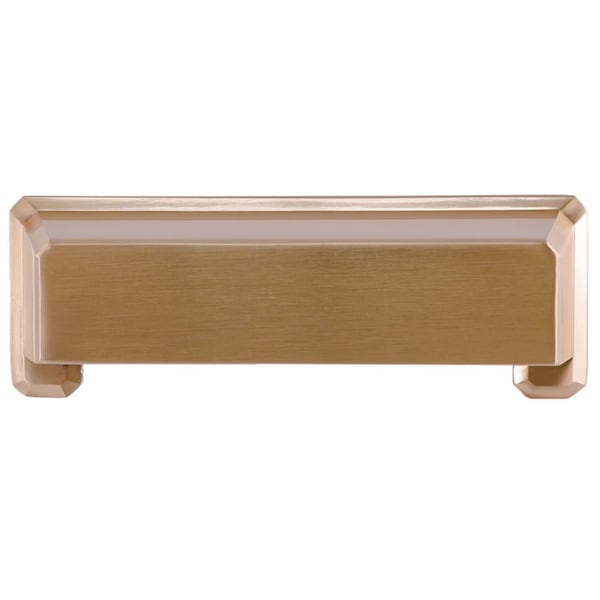 Pride Industrial 3in and 3-3/4in Center to Center Charleston Cup Cabinet Pull Rose Gold Finish P90396RG - main