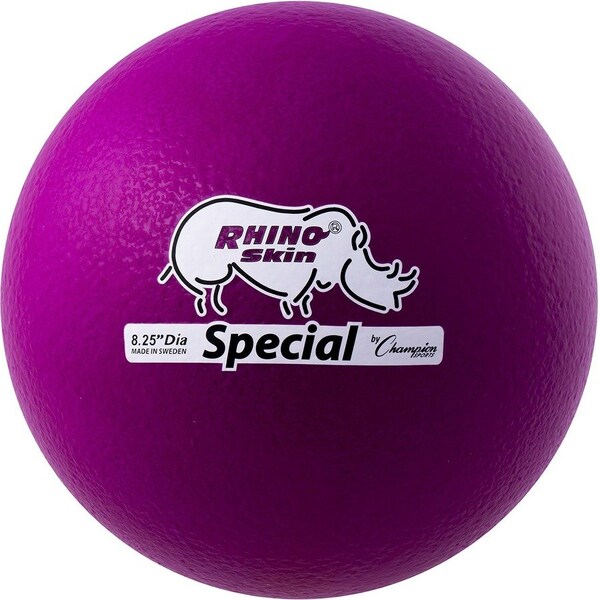 Champion Sports RS85NV 8.5 in. Rhino Skin Ball, Neon Purple RS85NV - main