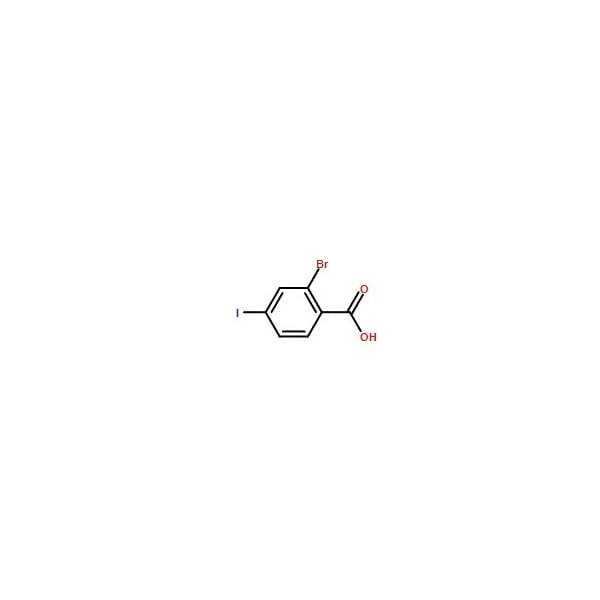 Ak Scientific 2-Bromo-4-iodobenzoic acid (5g), CAS 28547-29-7 X8039-5g - main