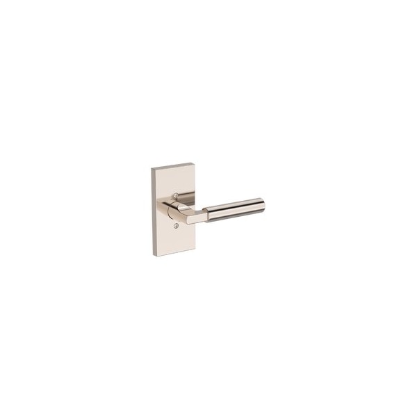 Baldwin Residential Door Levers Half Dummy Right Hand Lifetime Bright Nickel HDLKFCFR055 - main