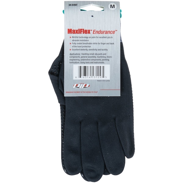 Maxiflex Endurance Mens Medium Seamless Knit Nylon Glove 34-846T/M - main