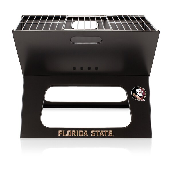 Picnic Time Family Of Brands NCAA Florida State Seminoles X-Grill Portable Grill - Camping Grill 775-00-175-174-0 - main