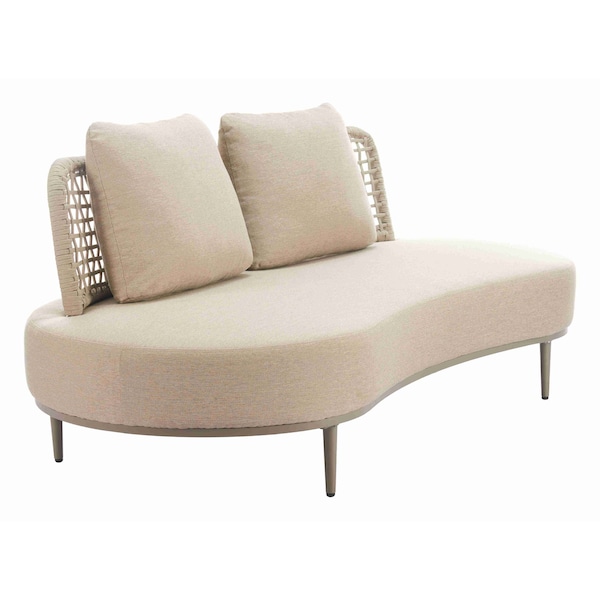 Homeroots 75" Beige Fabric Sofa 667656 - main