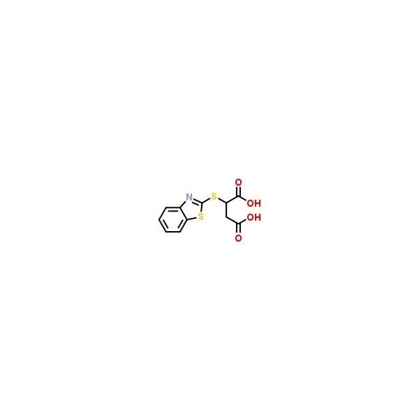 Ak Scientific (2-Benzothiazolylthio)butanedioic acid (25g), CAS 95154-01-1 I128-25g - main