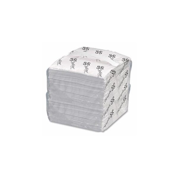 Spilfyter Sorbent Pads and Rolls, 18 in L x 16 in W, Oil Only, Light, Unbonded, Single-Ply, White, Pads, 200PK 920-SFO-70 - main