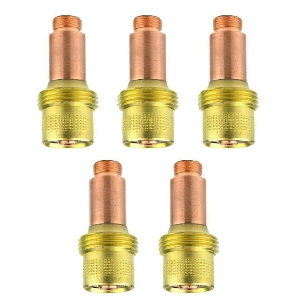 Star Tech Weld TIG Gas Lens Tig Torch Gas Lens 1/8in Fit Tig 17, 18, 26 45V26, 5PK 45V27 - main