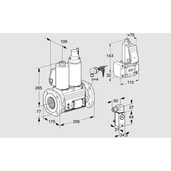 Honeywell Kromschroder VCS665F05NLWLE/PPB-/3-PP KS88207499 - main