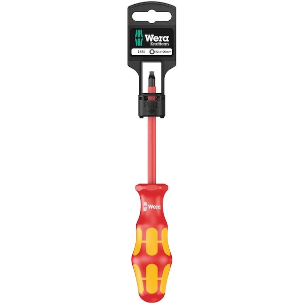 Wera 168 i SB VDE Insulated screwdriver for square socket head screws, # 3 x 150 mm 5100026001 - main