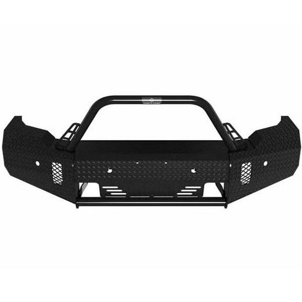 Ilc Repl. For Gmc Sierra 2500 Hd Year 2020 Ranch Hand Summit Black Steel Bullnose Front Bumper W H WZ-EHKF-T - main