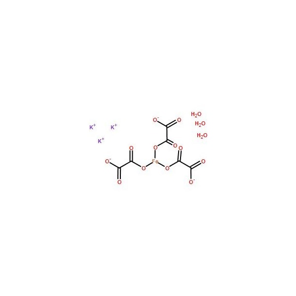 Ak Scientific Potassium trioxalatoferrate(III) trihydrate (100g), CAS 5936-11-8 7443AF-100g - main
