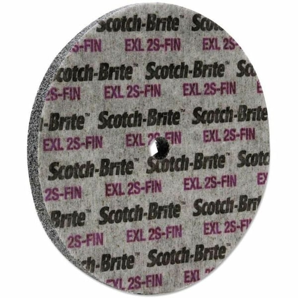 3M Scotch-Brite EXL Unitized Wheel 6 x 1/2 x 1/2 Silicon Carbide 2S FIN 7000028478 - main