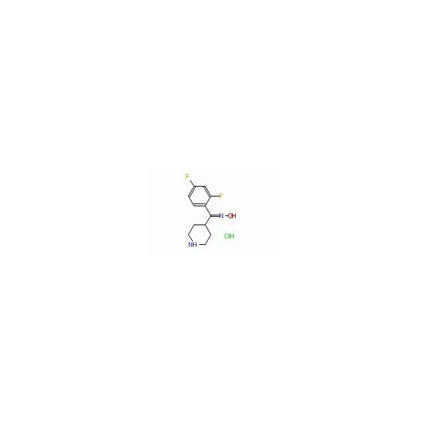 Ak Scientific (2, 4-Difluorophenyl)(piperidin-4-yl)methanone oxime hydrochloride (10g), CAS 135634-18-3 6365AA-10g - main