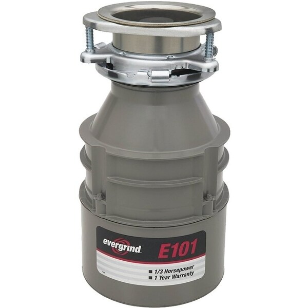 In-Sink-Erator InSinkErator Evergrind 75941 Garbage Disposal, 26 oz Grinding Chamber, 1/3 hp Motor, 120 V, Steel 75941 - main