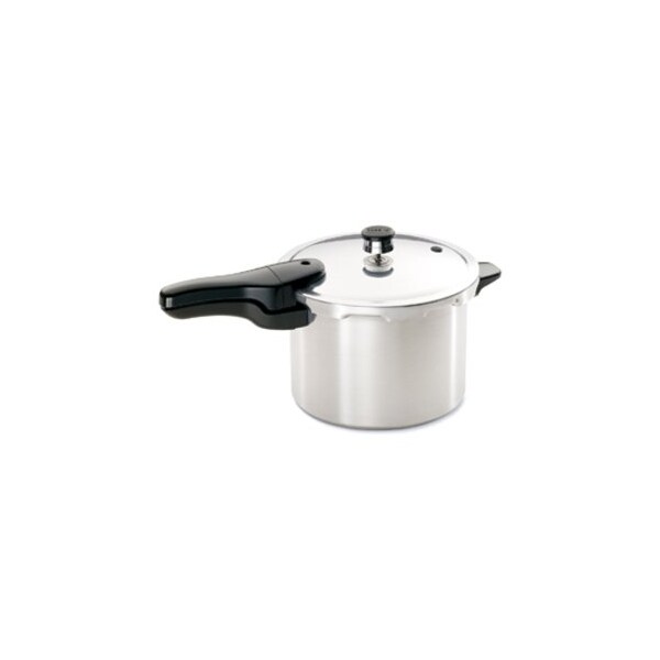 National Presto 01362 6 Quart Stainless Steel Pressure Cooker 1362 - main