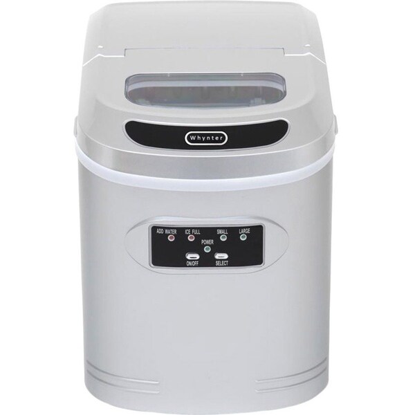 Whynter 9-1/2" W X 13″ H X 14″ D Ice Maker, Ice Production Per Day: 27 lbs. IMC-270MS - main