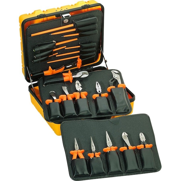 Klein Tools General Purpose 1000V Insulated Tool Kit 22-Piece 33527 - main