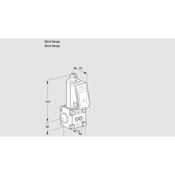 Honeywell Kromschroder VAS1T-0/NQGR KS88030406 - main