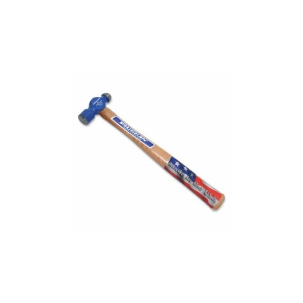 Vaughan Commercial Ball Pein Hammer, Hickory Handle, 10 1/4 in, Forged Steel 4 oz Head 770-TC504 - main