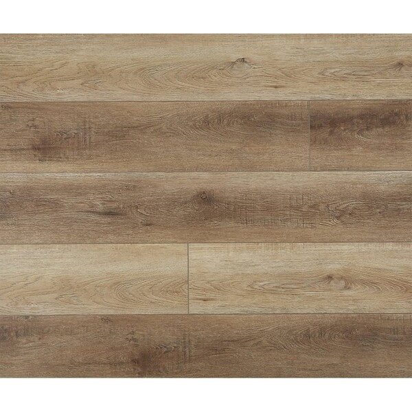 Healthier Choice Flooring Luxury Plank with Pad, 48 in L, 7 in W, Beveled Edge, Wood Look Pattern, Vinyl CVP102G03 - main