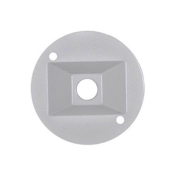 Hubbell Me Wht Wp Rnd Lampcover RC-1-N-W - main