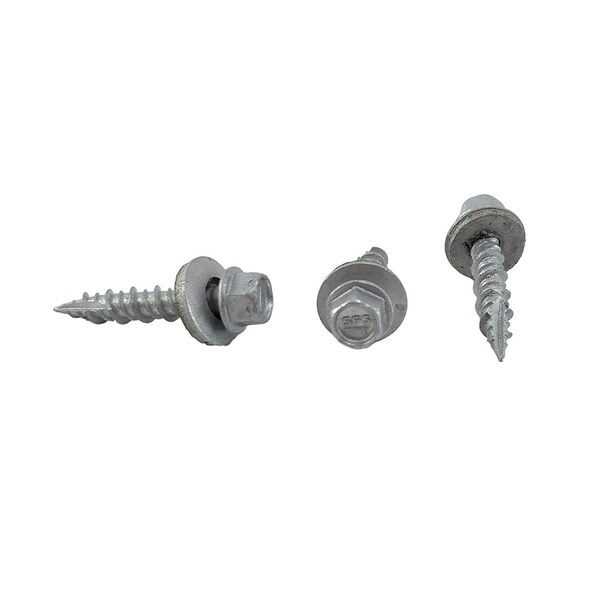 Hillman LB 10 x 1 in. Metal to Wood Self-Drilling Roofing Screws, Clear 250490 - main