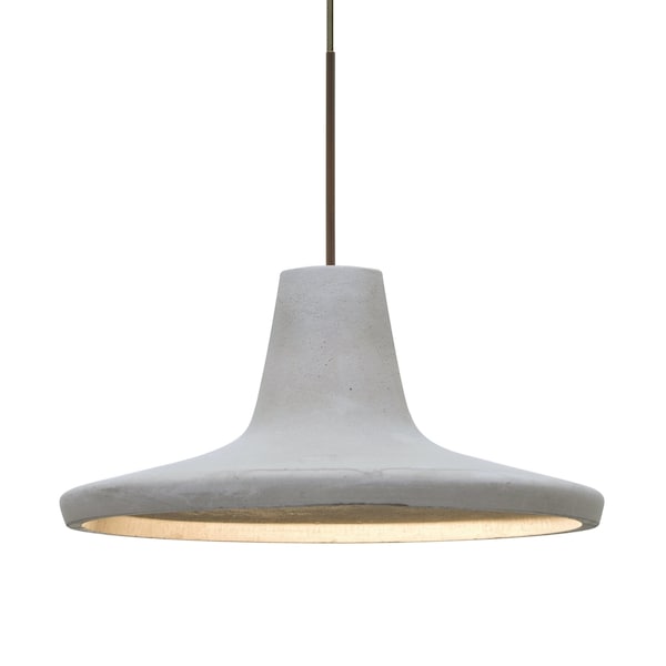 Besa Lighting Modus Cord Pendant, Natural, Bronze, 1x9W LED 1XT-MODUSNA-LED-BR - main