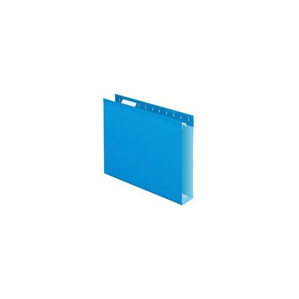 Pendaflex FOLDER, HANG, 2inEXP, LTR, BLUE, 25PK 4152X2BLU - main