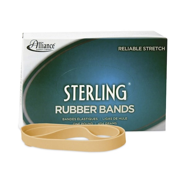 Alliance Rubber Rubber Bands, Size#105, Natrual Crepe 25055 - main