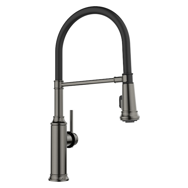 Blanco Empressa Semi-Pro 1.5 GPM, Satin Dark Steel 443264 - main