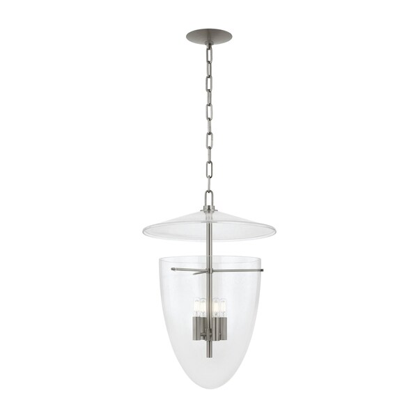 Troy Lighting Tully 17.75in wide 4 Light Lantern in Vintage Pewter F4418-VPT - main