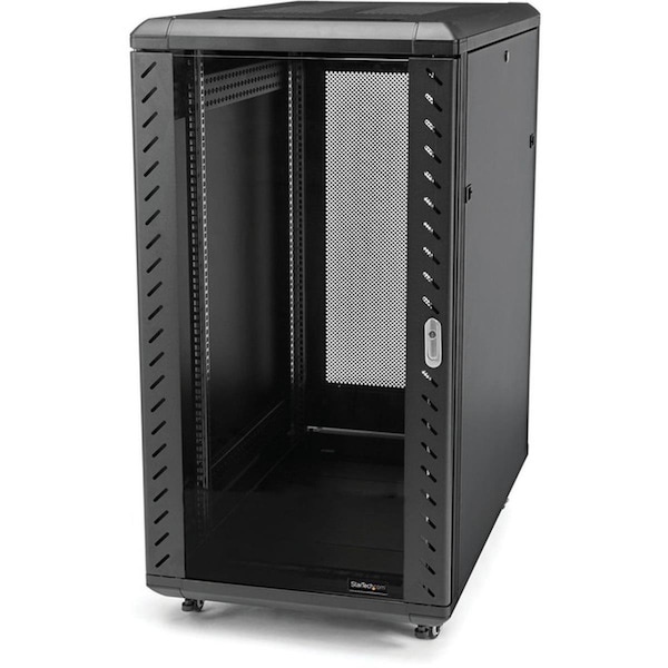 Ezgeneration 32U 19 in. Flat Pack Lockable Server Rack Cabinet, Adjustable Depth 6-32 in. EZ3210157 - main