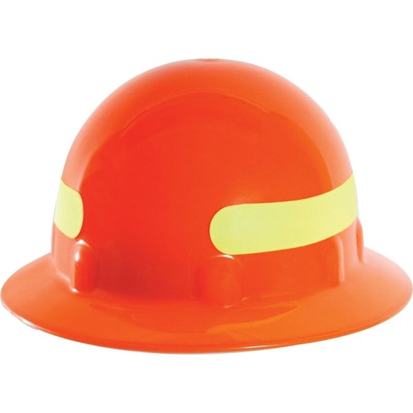 Fibre-Metal Hard Hat, Thermoplastic, 8-Point Point Type 1, Class E, Orange E1RW46A000 - main