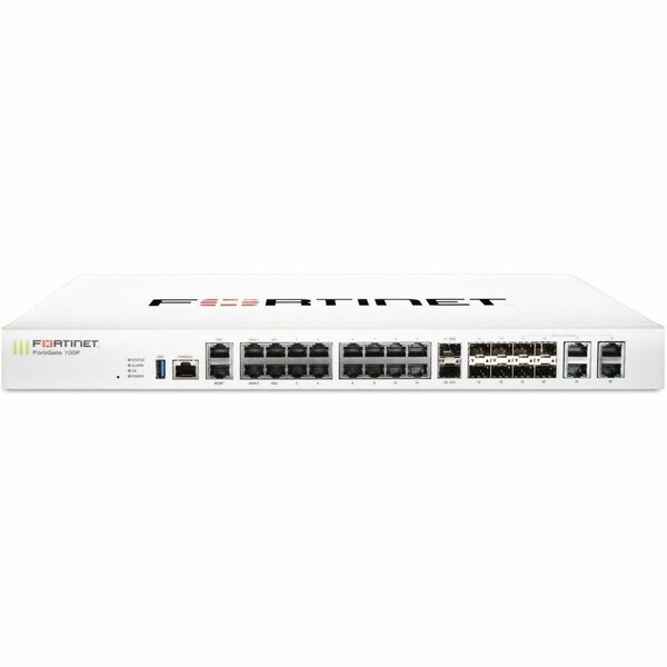 Fortinet FORTIGATE-100F HARDWARE PLUS 3 YEAR FORTICARE PREMIUM AND FORTIGUARD ENTERPRISE FG-100F-BDL-809-36 - main
