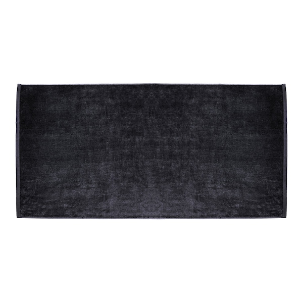 Towelsoft Large Terry Velour 100% Ring Spun Cotton Beach Towel-Black HOME-BV1108-BLCK - main