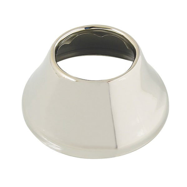 Kingston Brass 1-1/2" ID x 3" OD Bell Flange, Polished Nickel FLBELL11236 - main
