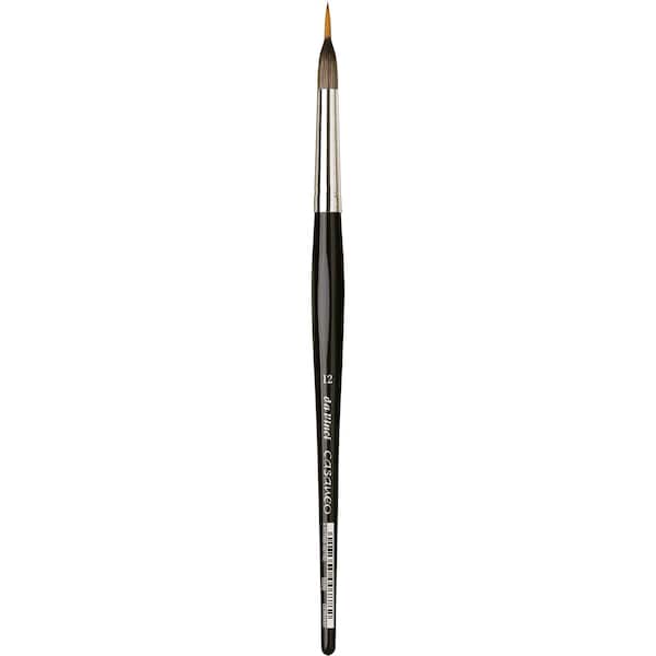 Da Vinci CASANEO Liner with inlaid COLINEO needle tip, Synthetic, Watercolor & Acrylic, Series 5599, Size 12 VA-5599_12 - main