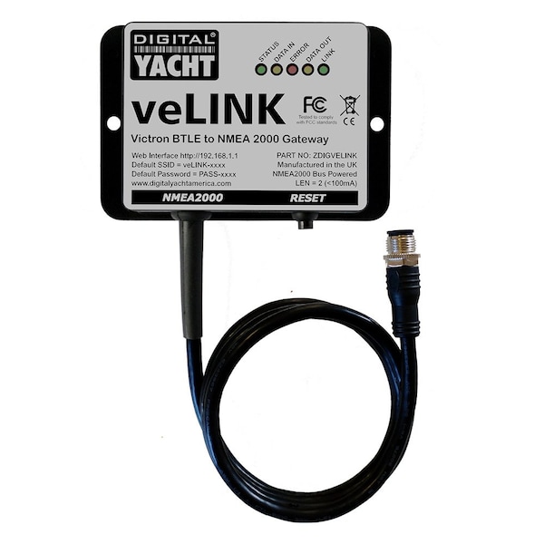 Digital Yacht veLink Victron BLE to NMEA 2000 ZDIGVELINK - main