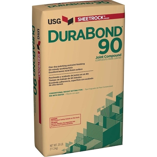 Usg Durabond 381630120 Joint Compound, Powder, 25 lb Bag 381630120 - main