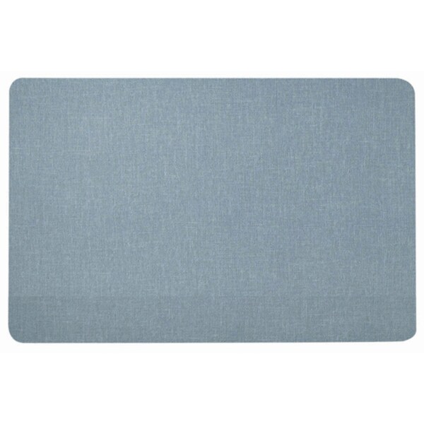 Aarco Fabric Covered Tackable Board Radius Model 48" x 96" Grey Mix RDF4896012 - main