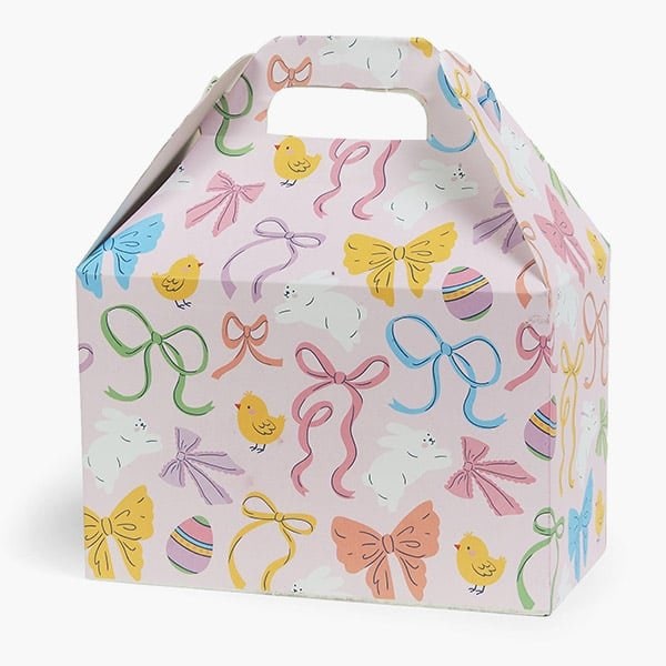 Nashville Wraps Easter Bows Gable Box, 8.5x4.75x5.5, 6PK EBWGB - main