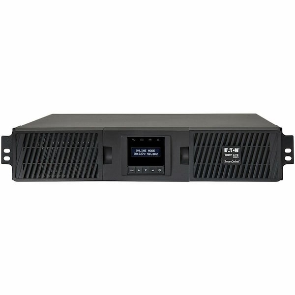 Eaton Tripp Lite Series SmartOnline 1500VA 1350W 208/230V Double-Conversion UPS 8 Outlets Extended Run SUINT1500LCD2U - main