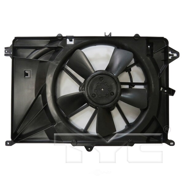 Tyc Dual Radiator And Condenser Fan Assembly 624520 - main