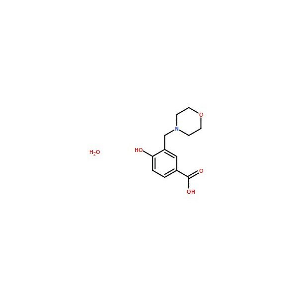 Ak Scientific 4-Hydroxy-3-(morpholin-4-ylmethyl)benzoic acid (5g), CAS 143269-99-2 4312AD-5g - main