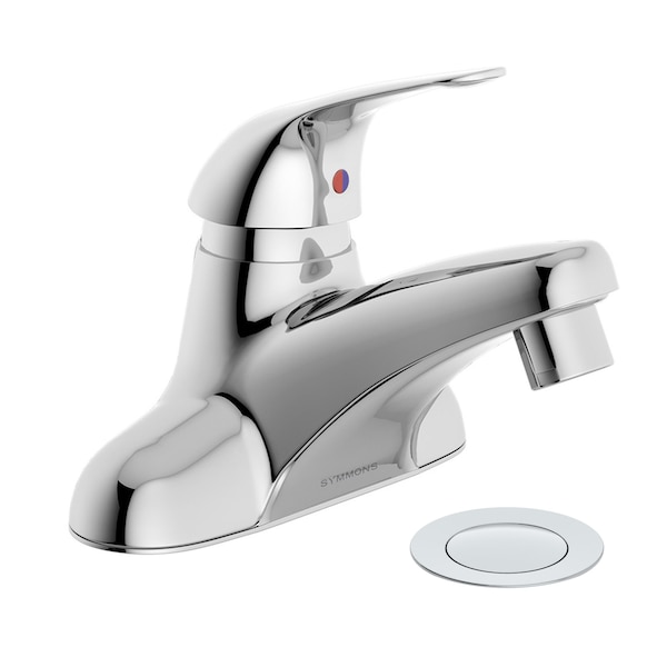Symmons Origins Centerset One Handle Bathroom Faucet with Push Pop Drain S9612PP - main